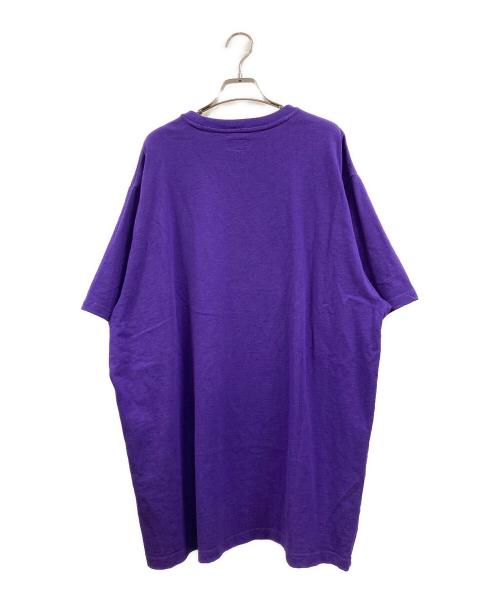 SUPREME（シュプリーム）SUPREME (シュプリーム) SKETCH EMBROIDERED S/S TOP パープル サイズ:XXLの古着・服飾アイテム