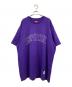 SUPREME（シュプリーム）の古着「SKETCH EMBROIDERED S/S TOP」｜パープル