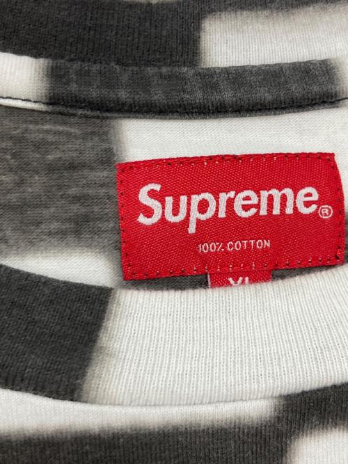 SUPREME（シュプリーム）SUPREME (シュプリーム) SMALL BOX TEE CHECKERBOARD ブラック サイズ:XLの古着・服飾アイテム