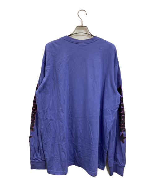 SUPREME（シュプリーム）Supreme (シュプリーム) Hysteric Glamour (ヒステリックグラマー) L/S Tee パープル サイズ:XLの古着・服飾アイテム