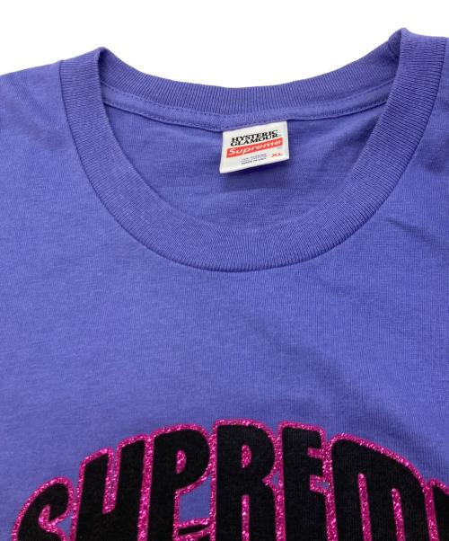 SUPREME（シュプリーム）Supreme (シュプリーム) Hysteric Glamour (ヒステリックグラマー) L/S Tee パープル サイズ:XLの古着・服飾アイテム