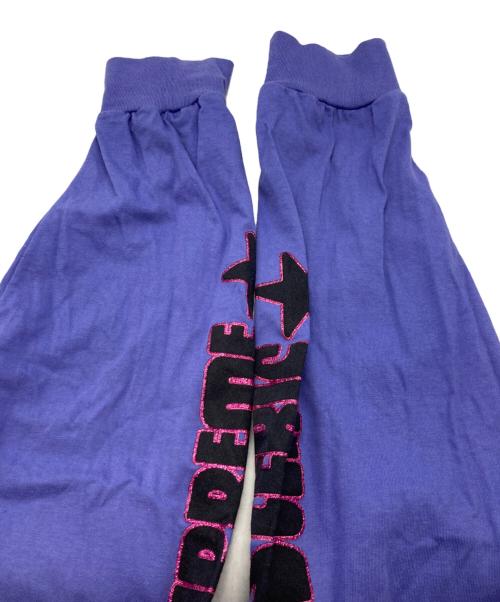 SUPREME（シュプリーム）Supreme (シュプリーム) Hysteric Glamour (ヒステリックグラマー) L/S Tee パープル サイズ:XLの古着・服飾アイテム