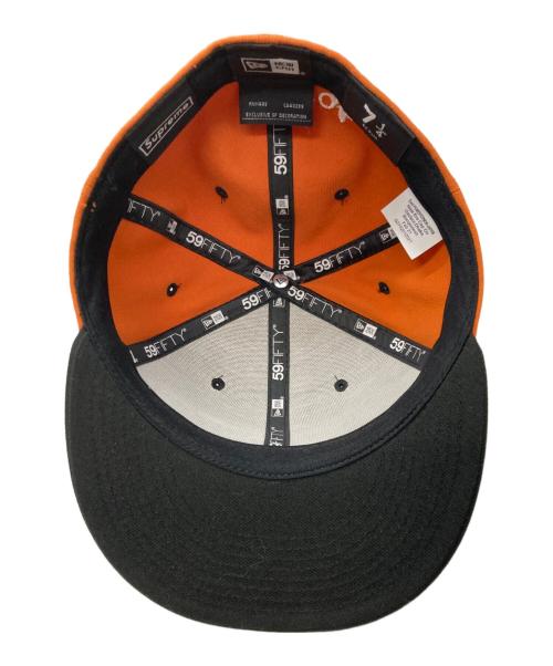SUPREME（シュプリーム）Supreme (シュプリーム) New Era (ニューエラ) GONZ LOGO CAP オレンジの古着・服飾アイテム