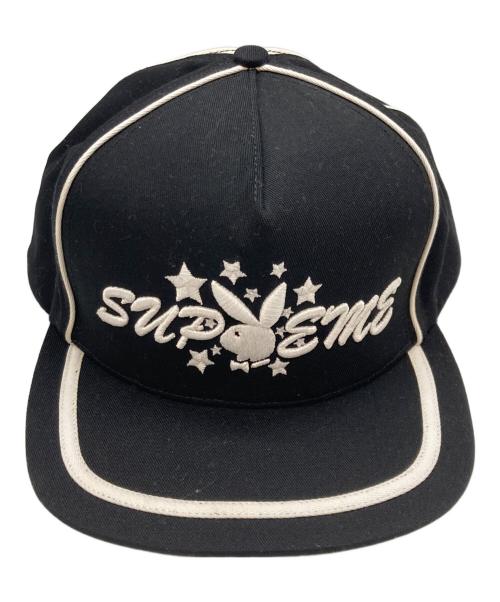 SUPREME（シュプリーム）SUPREME (シュプリーム) PLAY BOY (プレイボーイ) PLAYBOY 5-PANEL CAP ブラックの古着・服飾アイテム