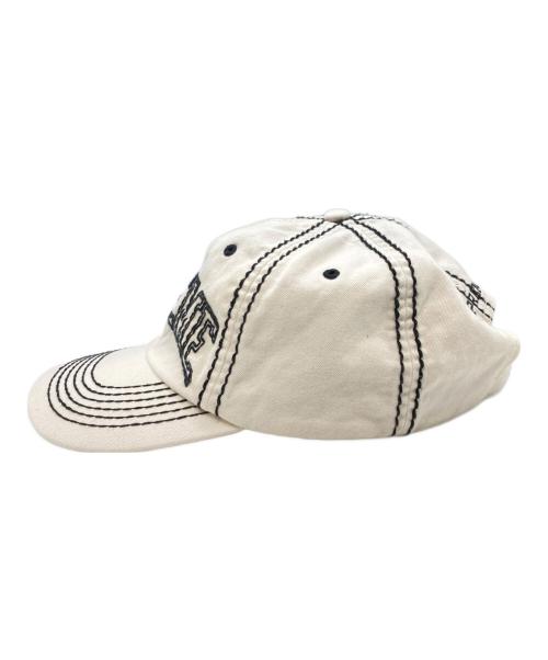 SUPREME（シュプリーム）Supreme (シュプリーム) BIG STITCH 6-PSNRL CAP ホワイトの古着・服飾アイテム