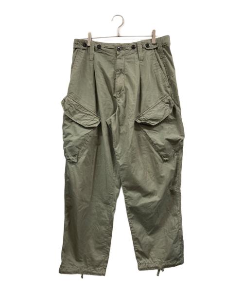 C.P COMPANY（シーピーカンパニー）C.P COMPANY (シーピーカンパニー) Loose Cargo Pants カーキ サイズ:46の古着・服飾アイテム