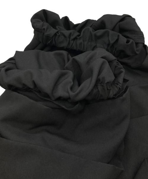 COMME des GARCONS（コムデギャルソン）COMME des GARCONS (コムデギャルソン) ポリエステル フリル切替 バルーンパンツ ブラック サイズ:Mの古着・服飾アイテム