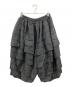 COMME des GARCONS (コムデギャルソン) ポリエステル フリル切替 バルーンパンツ ブラック サイズ:M：15000円