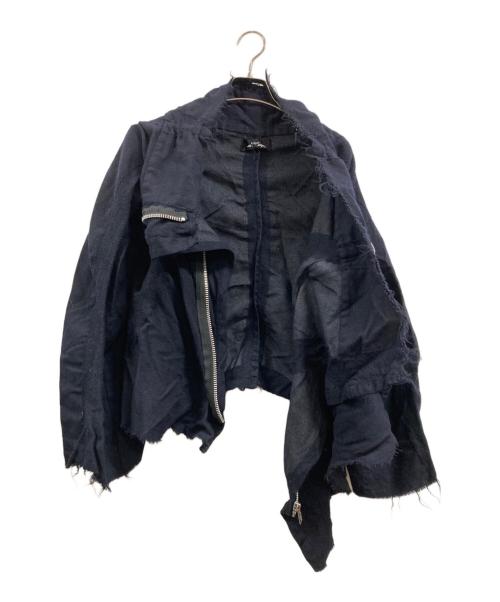 tricot COMME des GARCONS（トリココムデギャルソン）tricot COMME des GARCONS (トリココムデギャルソン) ウールジャケット ネイビー サイズ:Mの古着・服飾アイテム
