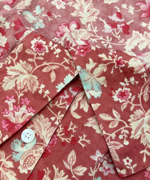 POLO RALPH LAUREN（ポロ・ラルフローレン）POLO RALPH LAUREN (ポロ・ラルフローレン) 花柄開襟シャツ レッド サイズ:XXLの古着・服飾アイテム