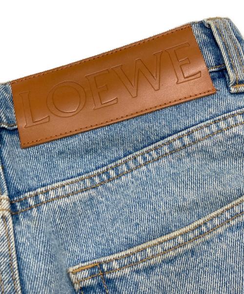 LOEWE（ロエベ）LOEWE (ロエベ) フィッシャーマンデニムパンツ ブルー サイズ:42の古着・服飾アイテム