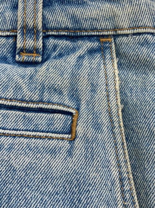 LOEWE（ロエベ）LOEWE (ロエベ) フィッシャーマンデニムパンツ ブルー サイズ:42の古着・服飾アイテム