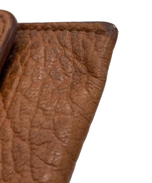 Maison Margiela（メゾンマルジェラ）Maison Margiela (メゾンマルジェラ) 4ステッチ ハンドル ロングウォレット ブラウンの古着・服飾アイテム