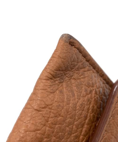 Maison Margiela（メゾンマルジェラ）Maison Margiela (メゾンマルジェラ) 4ステッチ ハンドル ロングウォレット ブラウンの古着・服飾アイテム