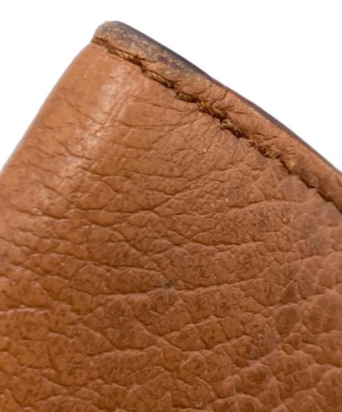 Maison Margiela（メゾンマルジェラ）Maison Margiela (メゾンマルジェラ) 4ステッチ ハンドル ロングウォレット ブラウンの古着・服飾アイテム