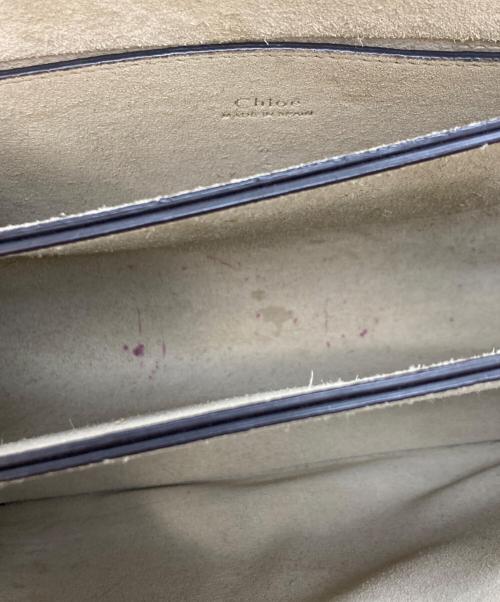 Chloe（クロエ）Chloe (クロエ) FAYEショルダーバッグ グリーンの古着・服飾アイテム