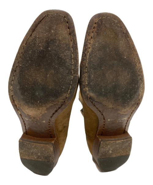 Saint Laurent Paris（サンローランパリ）Saint Laurent Paris (サンローランパリ) クラシック エディ30 チェルシーブーツ ベージュ サイズ:39 1/2の古着・服飾アイテム