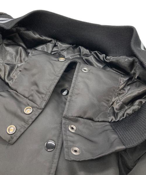 stussy（ステューシー）stussy (ステューシー) SEQUINS SATIN JACKET ブラック サイズ:Sの古着・服飾アイテム
