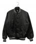 stussy（ステューシー）の古着「SEQUINS SATIN JACKET」｜ブラック