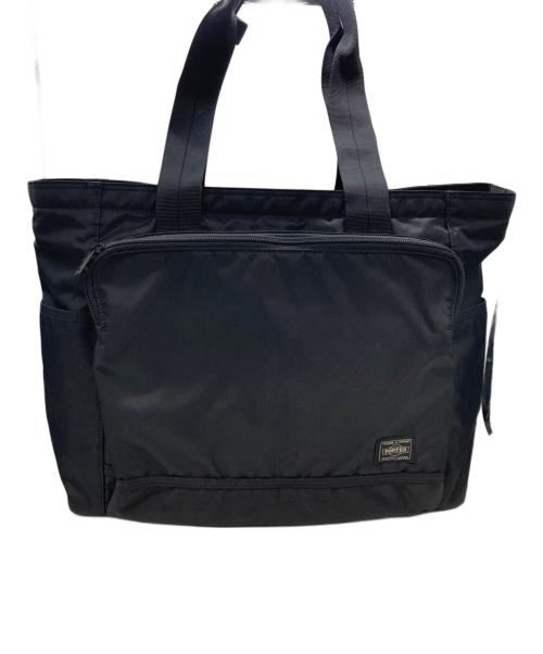 PORTER（ポーター）PORTER (ポーター) FLASH  TOTE BAG ブラックの古着・服飾アイテム