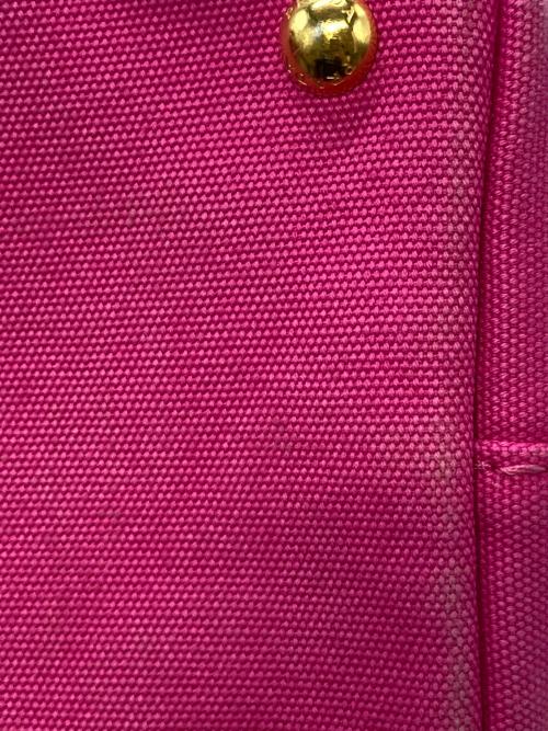 PRADA（プラダ）PRADA (プラダ) カナパハンドバッグ ピンクの古着・服飾アイテム