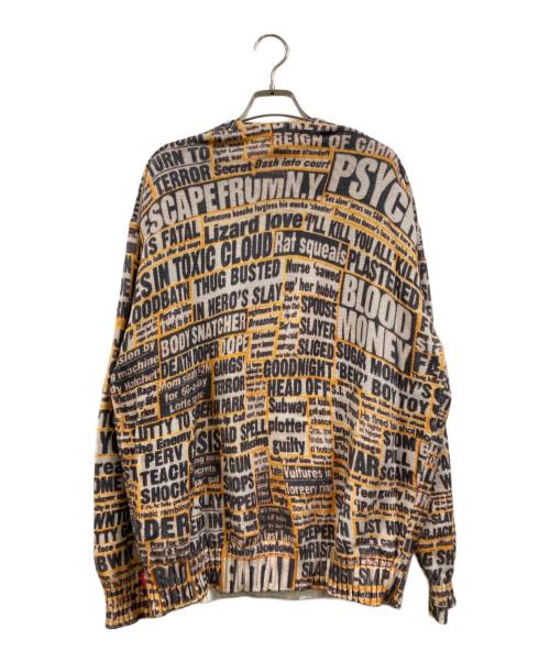 SUPREME（シュプリーム）SUPREME (シュプリーム) DASH SNOW SWEATER イエロー サイズ:Mの古着・服飾アイテム
