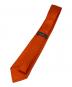 HERMES (エルメス) シルクネクタイ オレンジ サイズ:-：8000円