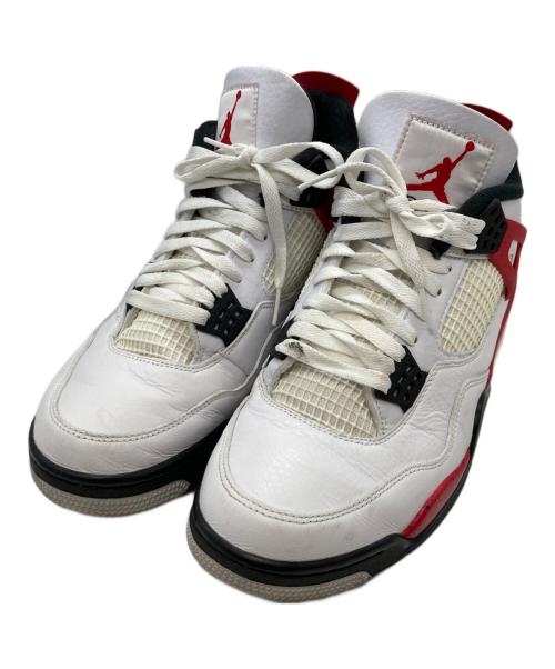 NIKE（ナイキ）NIKE (ナイキ) AIR JORDAN 4 RETRO ホワイト サイズ:28.5の古着・服飾アイテム