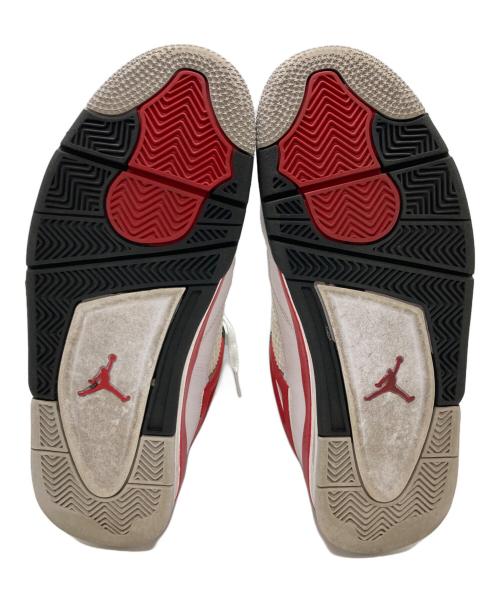 NIKE（ナイキ）NIKE (ナイキ) AIR JORDAN 4 RETRO ホワイト サイズ:28.5の古着・服飾アイテム