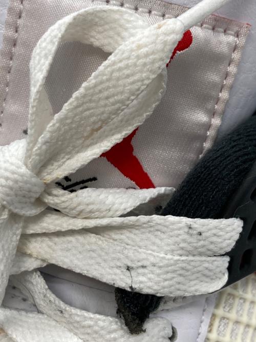 NIKE（ナイキ）NIKE (ナイキ) AIR JORDAN 4 RETRO ホワイト サイズ:28.5の古着・服飾アイテム