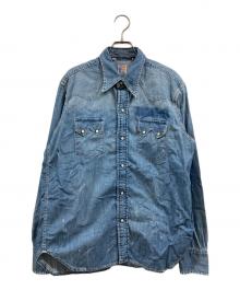 LEVI'S VINTAGE CLOTHING（リーバイス ビンテージ クロージング）の古着「SAWTOOTH DENIM SHIRT」｜インディゴ