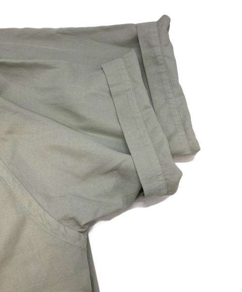 ATON（エイトン）ATON (エイトン) COTTON SILK VIERA LOOSE FIT HALF SLEEVE SHIRT グリーン サイズ:46 未使用品の古着・服飾アイテム