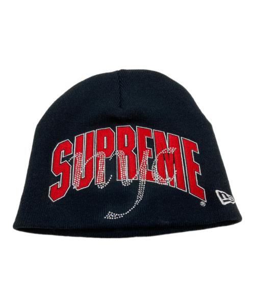 New Era（ニューエラ）New Era (ニューエラ) RHINESTONE BEANIE ブラックの古着・服飾アイテム