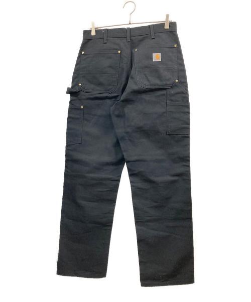 CarHartt（カーハート）CarHartt (カーハート) ダブルニーワークパンツ ブラック サイズ:32/30の古着・服飾アイテム