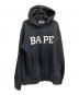 A BATHING APE（アベイシングエイプ）の古着「BAPE FULL ZIP HOODIE」｜ブラック