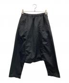 BLACK COMME des GARCONSブラックコムデギャルソン）の古着「サルエルパンツ」｜ブラック
