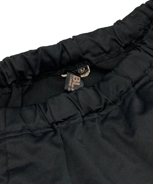 BLACK COMME des GARCONS（ブラックコムデギャルソン）BLACK COMME des GARCONS (ブラックコムデギャルソン) サルエルパンツ ブラック サイズ:Ⅿの古着・服飾アイテム