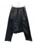 BLACK COMME des GARCONS（ブラックコムデギャルソン）の古着「サルエルパンツ」｜ブラック