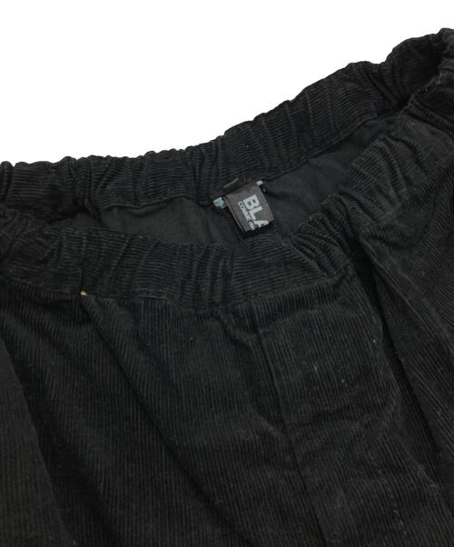 BLACK COMME des GARCONS（ブラックコムデギャルソン）BLACK COMME des GARCONS (ブラックコムデギャルソン) コーデュロイサルエルパンツパンツ ブラック サイズ:XSの古着・服飾アイテム