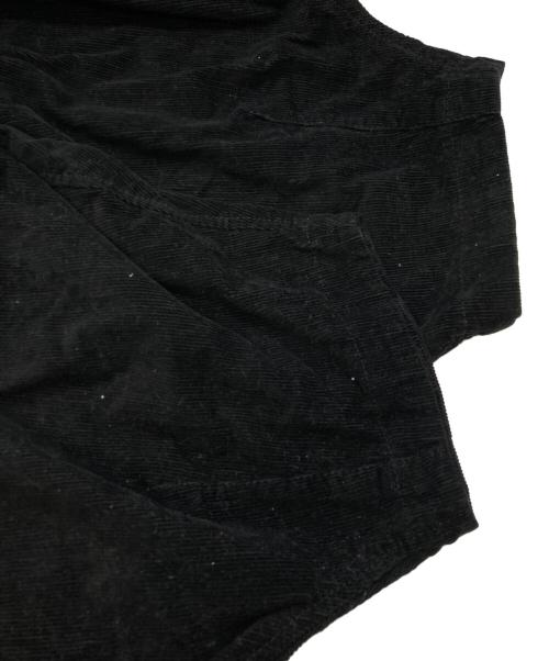 BLACK COMME des GARCONS（ブラックコムデギャルソン）BLACK COMME des GARCONS (ブラックコムデギャルソン) コーデュロイサルエルパンツパンツ ブラック サイズ:XSの古着・服飾アイテム