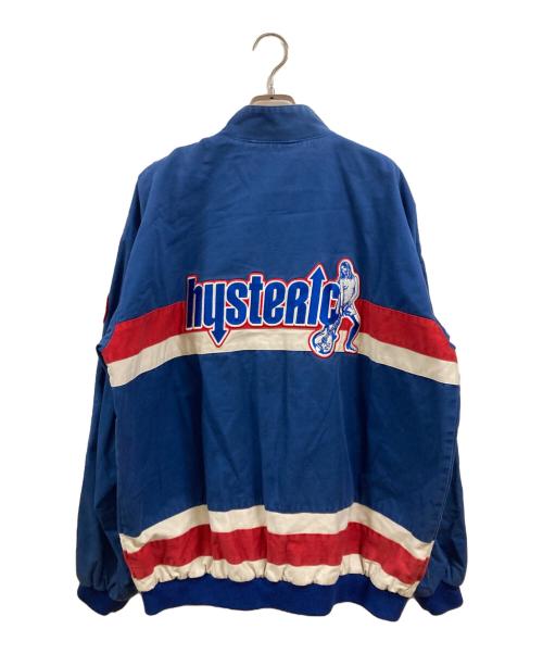 Hysteric Glamour（ヒステリックグラマー）Hysteric Glamour (ヒステリックグラマー) HYSTRIC RACING ピットクルージャケット ブルー サイズ:Lの古着・服飾アイテム