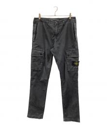STONE ISLAND（ストーンアイランド）の古着「OLD EFFECT カーゴパンツ」｜ブラック