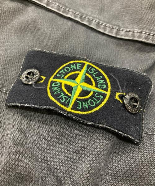 STONE ISLAND（ストーンアイランド）STONE ISLAND (ストーンアイランド) OLD EFFECT カーゴパンツ ブラック サイズ: 86cm (W34)の古着・服飾アイテム