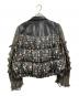 sacai (サカイ) ツイードライダースジャケット グリーン サイズ:1：70000円