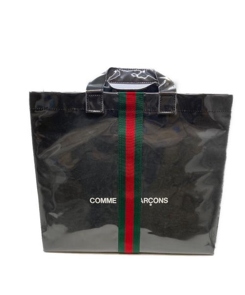 COMME des GARCONS（コムデギャルソン）COMME des GARCONS (コムデギャルソン) GUCCI (グッチ) ハンドバッグ ブラックの古着・服飾アイテム
