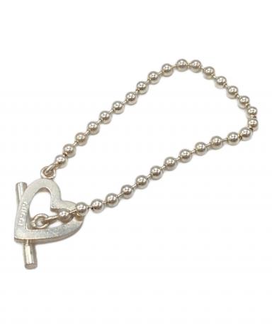中古・古着通販】GUCCI (グッチ) ハートボールチェーンブレスレット