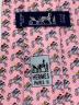 中古・古着 HERMES (エルメス) シルクネクタイ ピンク サイズ:実寸参照：5000円
