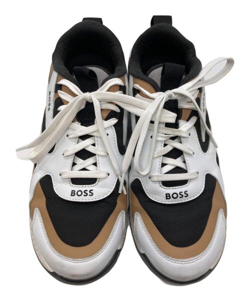 BOSS（ボス）BOSS (ボス) Titanium ホワイト サイズ:41の古着・服飾アイテム