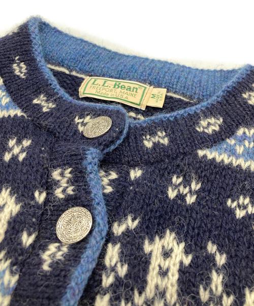 L.L.Bean（エルエルビーン）L.L.Bean (エルエルビーン) チロリアンセーター ネイビー サイズ:Mの古着・服飾アイテム