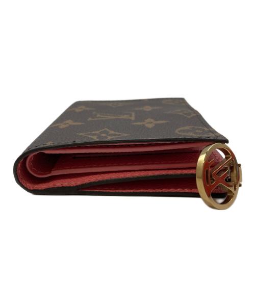 LOUIS VUITTON（ルイ ヴィトン）LOUIS VUITTON (ルイ ヴィトン) ポルトフォイユリサ 2つ折り財布 ブラウンの古着・服飾アイテム